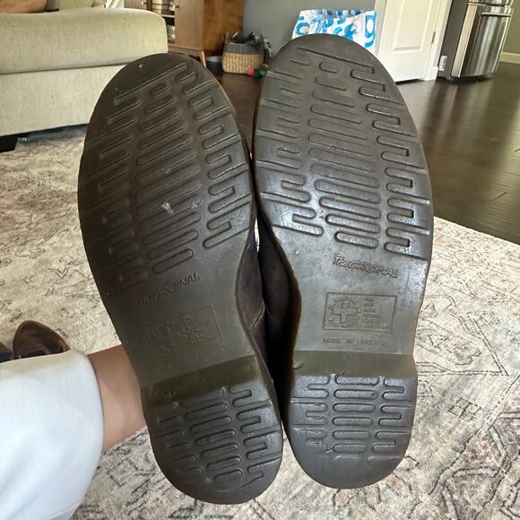 VTG Dr. Martens Wingtip Buckle Mary Janes RARE Made in England UK 8 US 10 8142 - Picture 4 of 6